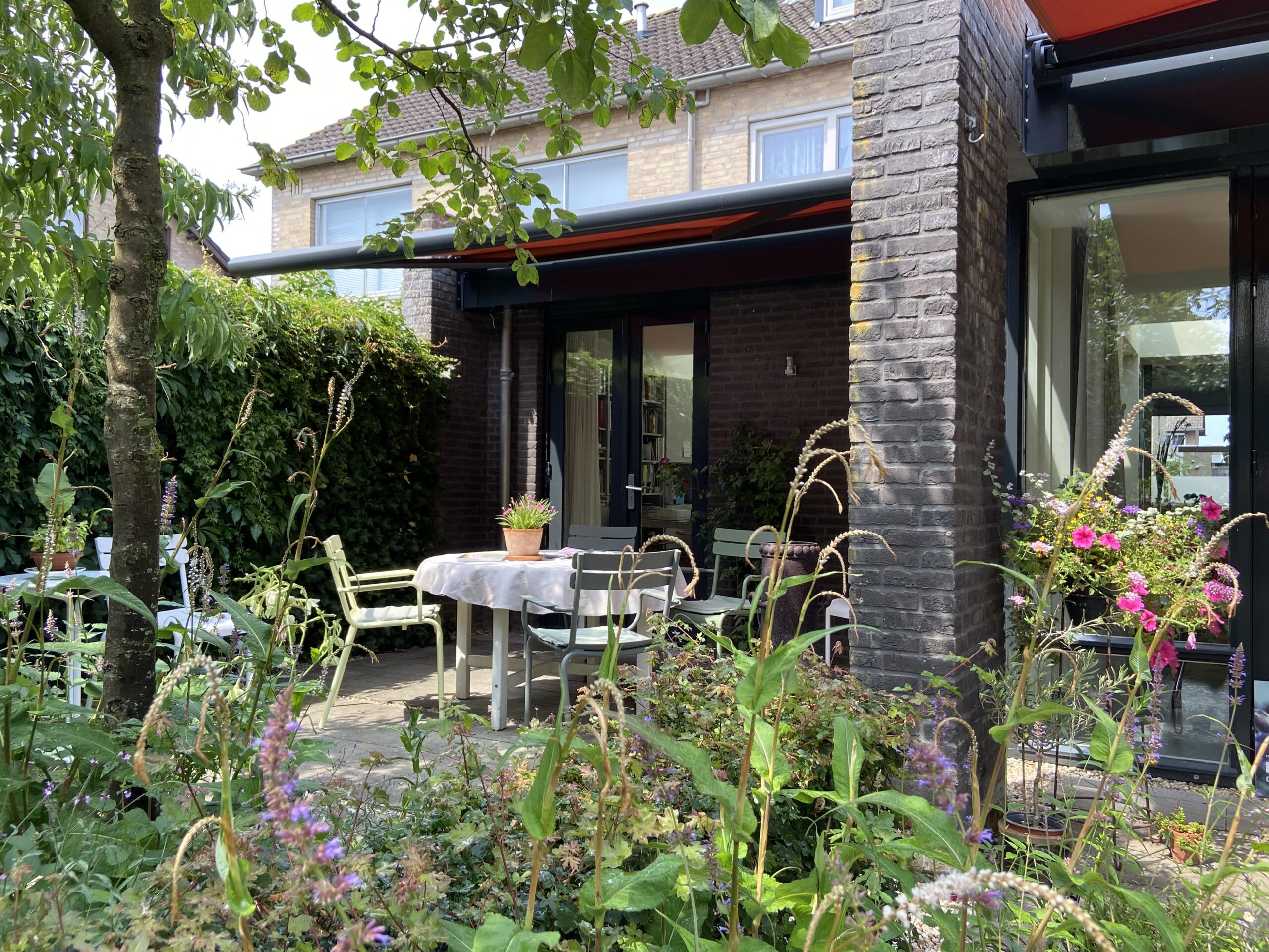 stadstuin met twee gezichten